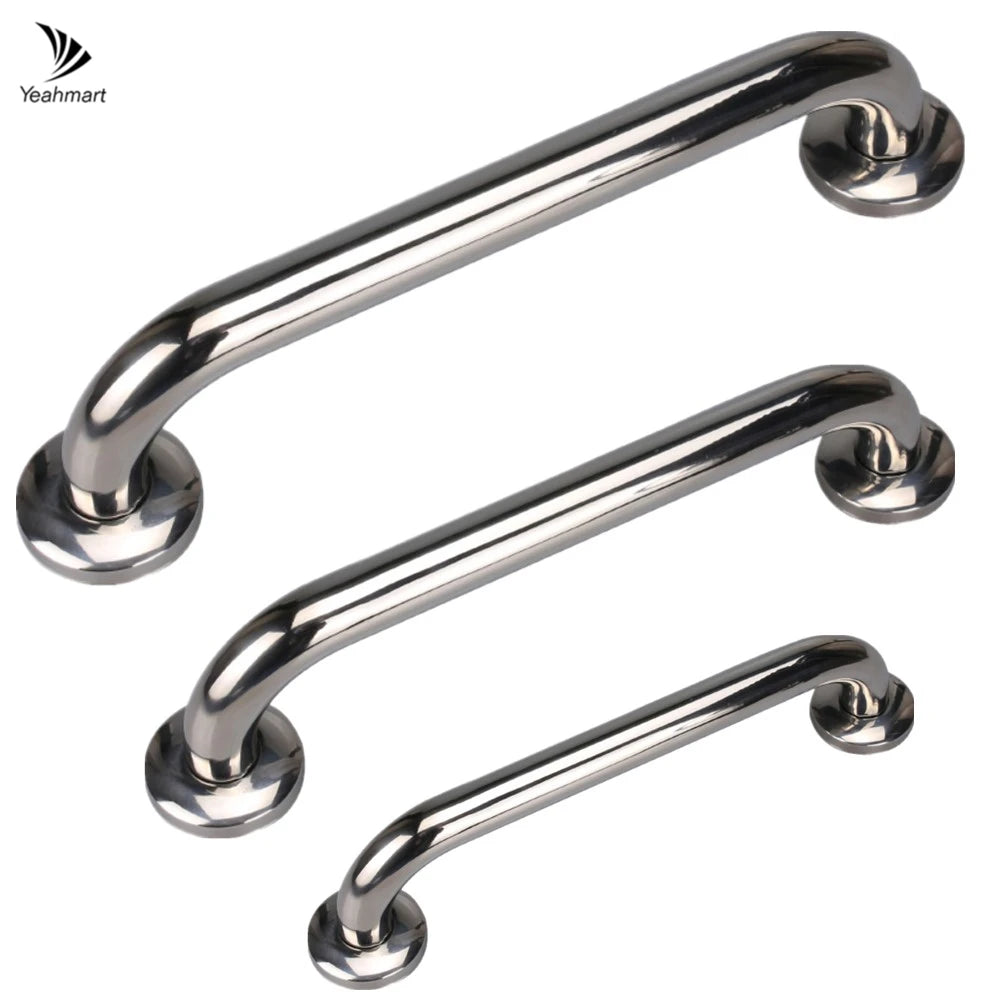 Stainless Steel Grab Bar Bathtub And Shower Barrier-free Safety Railings Elderly And Disabled Anti-slip Handles Bathroom Tools