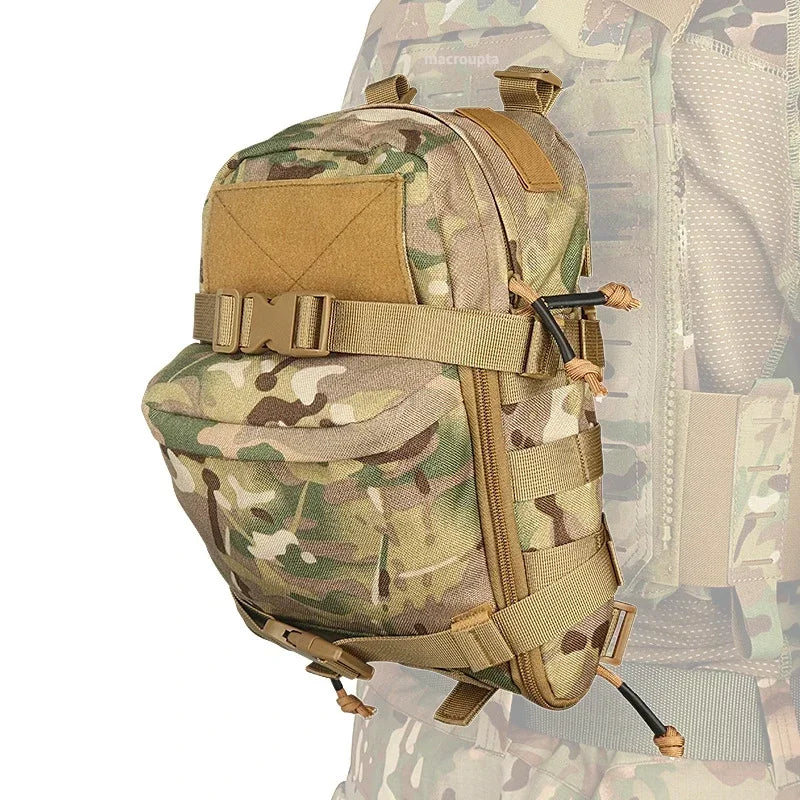 Outdoor Tactical Vest 1000D Nylon Bag Lightweight Waterproof Backpack MOLLE Accessory Bag Sports Backpack for Camping Hunting