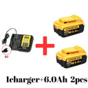 High-Capacity 20V Dewalt Lithium-Ion Batteries 6Ah 8Ah 12Ah