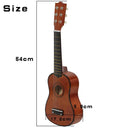 21 Inch Basswood Ukulele 6 Strings Mini Acoustic Guitar