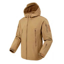 Men's Winter SoftShell Tactical Waterproof Jackets Hooded Coat