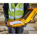 DEWALT TSTAK LED Clipboard Organizer with Pouch and Clip