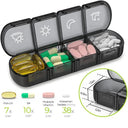 7 Days Pill Medicine Box Weekly Tablet Holder Storage Organizer Container Case Pill Box Splitters Pill Case Organizer  ourlum.com   