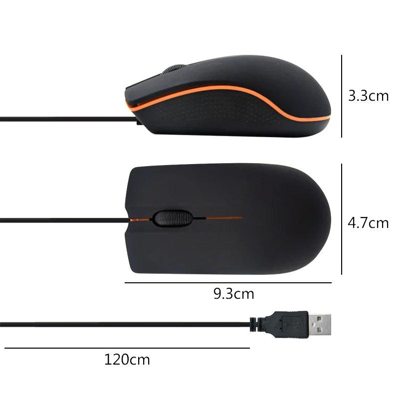 Mini USB 3D Gaming Mouse: High Precision Optical for Laptop PC  ourlum.com   