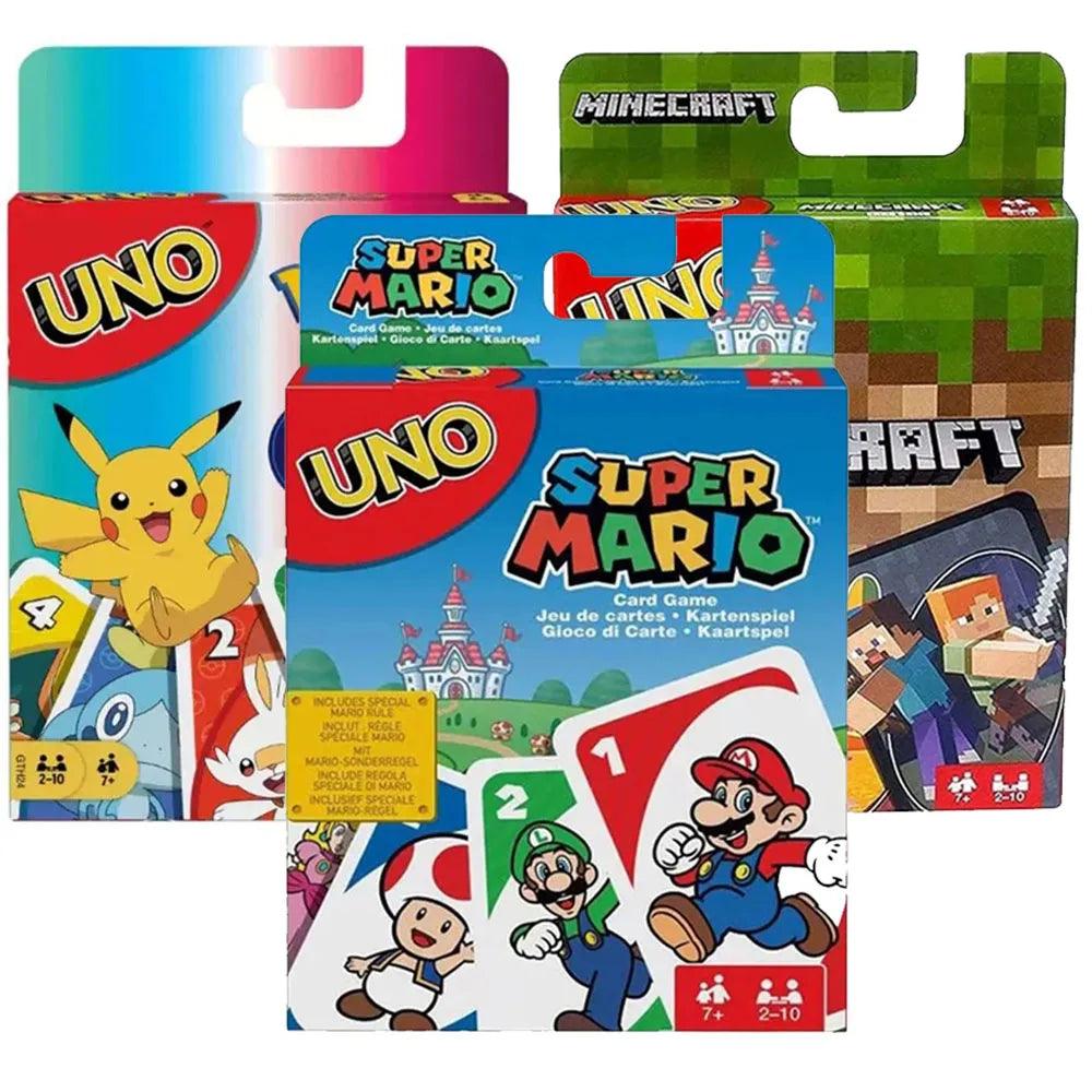 Pokemon UNO FLIP! Board Game with Pikachu Figure Pattern - Family Fun Card Game for Christmas  ourlum.com   