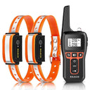 ROJECO Electric Dog Training Collar: Remote Rechargeable Bark Control & Shock  ourlum.com Orange 2 Collars  