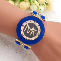 TVK Black Luxury Fashion Watch: Elegant Timepiece for Stylish Women