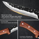 Japanese Forged Boning Knife - Versatile Chef Tool for BBQ