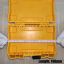 Stackable DEWALT Drill Parts Storage Box for Tool Organization