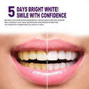 Purple Teeth Whitening Toothpaste with Mint Infusion