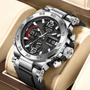 LIGE Men's Ultimate Multi-Function Sports Watch Powerhouse of Style