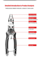 AIRAJ Multifunctional Universal Diagonal Pliers Durable Repair Tools