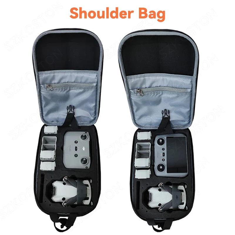 For DJI MINI 4 Pro Bag Storage Case Backpack Messenger Chest Bag Portable Fashion Box for Mini 4 Pro Shoulder Bag Accessories  ourlum.com   