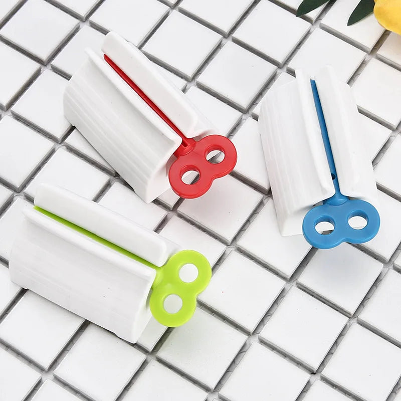 Toothpaste Squeezer: Efficient Bathroom Organizer with Multi-Function Ability  ourlum.com   