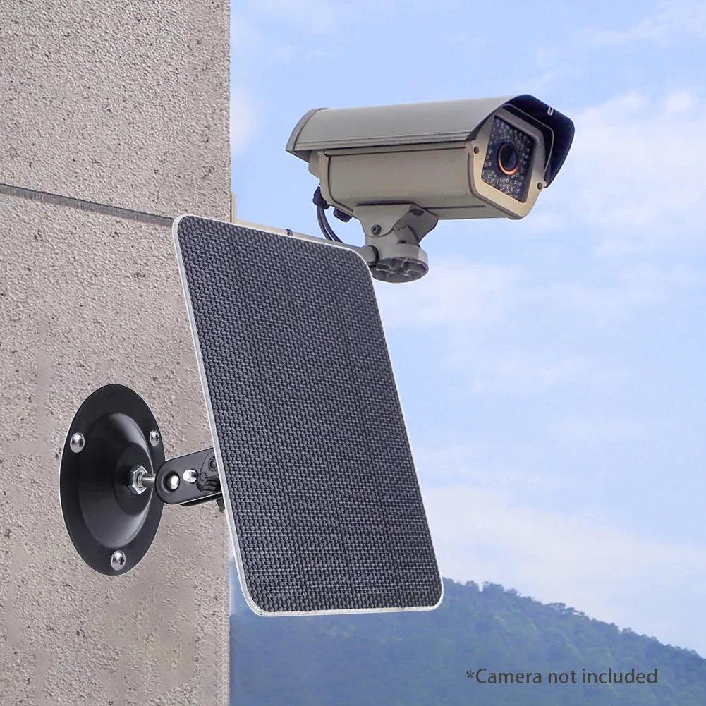 Solar Panel Security Camera Charger: Efficient Outdoor Power Kit  ourlum.com   