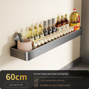 Suction Cup Punch-Free Wall Condiment Hook Rack Storage