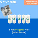 Mini Thermal Printer: Wireless Photo Label Memo Printing