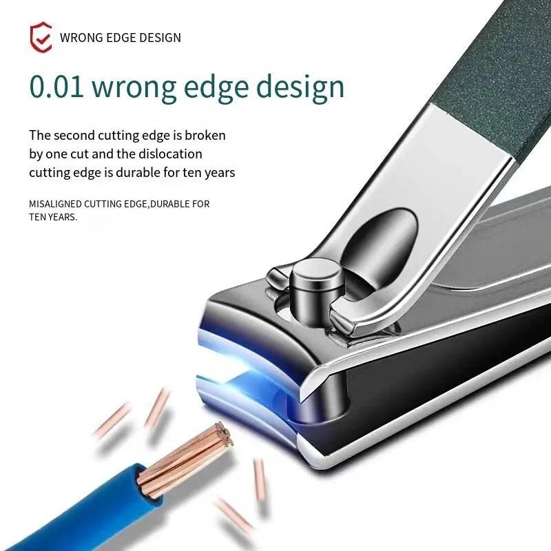 6-Piece Stainless Steel Nail Clippers Set for Home Use - Premium Manicure Tools for Men and Women - Portable Beauty Kit  ourlum.com   