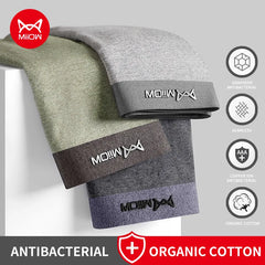 Organic Cotton Men's Boxer Shorts: Fresh Antibacterial Underwear - Lumière Essentials