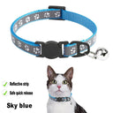 Colorful Cartoon Pet Collar with Bell - Adjustable Safety Necklace  ourlum.com Upgraded-o  