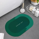 Absorbent Shower Bath Mat: Ultimate Water Absorption & Anti-Slip Safety  ourlum.com D-Green 40x60cm 