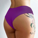 Cotton Blend Seamless Thongs Cool Comfortable Essentials