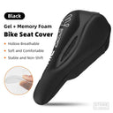 Comfortable Soft Gel Memory Foam Bicycle Seat Cover - 6 Colors