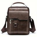 Brand Men Shoulder Bag for 9.7 Inch iPad PU Leather Flaps