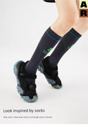 High-Performance Compression Calf Socks for Athletes