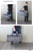 Large Capacity Hand-Held Luggage Bag for Travel Abroad