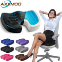 Memory Foam Coccyx Cushion for Back Pain Relief Portable