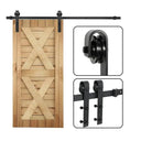 US 6.6FT/8FT/10Feet Sliding Barn Door Hardware Kit