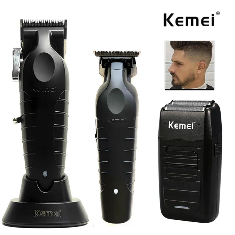 Professional Electric Hair Clipper and Shaver Kit for Men  ourlum.com   