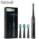 Fairywill 507 Sonic Electric Toothbrush Waterproof Rechargeable