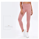 Seamless High Waist Nude Yoga Pants Women's Hip Lifting Fitness