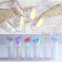 Trendy Marble Nail Foil Stickers Set for DIY Nail Art