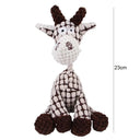 Donkey Corduroy Chew Toy Interactive Squeaker Plush Toy