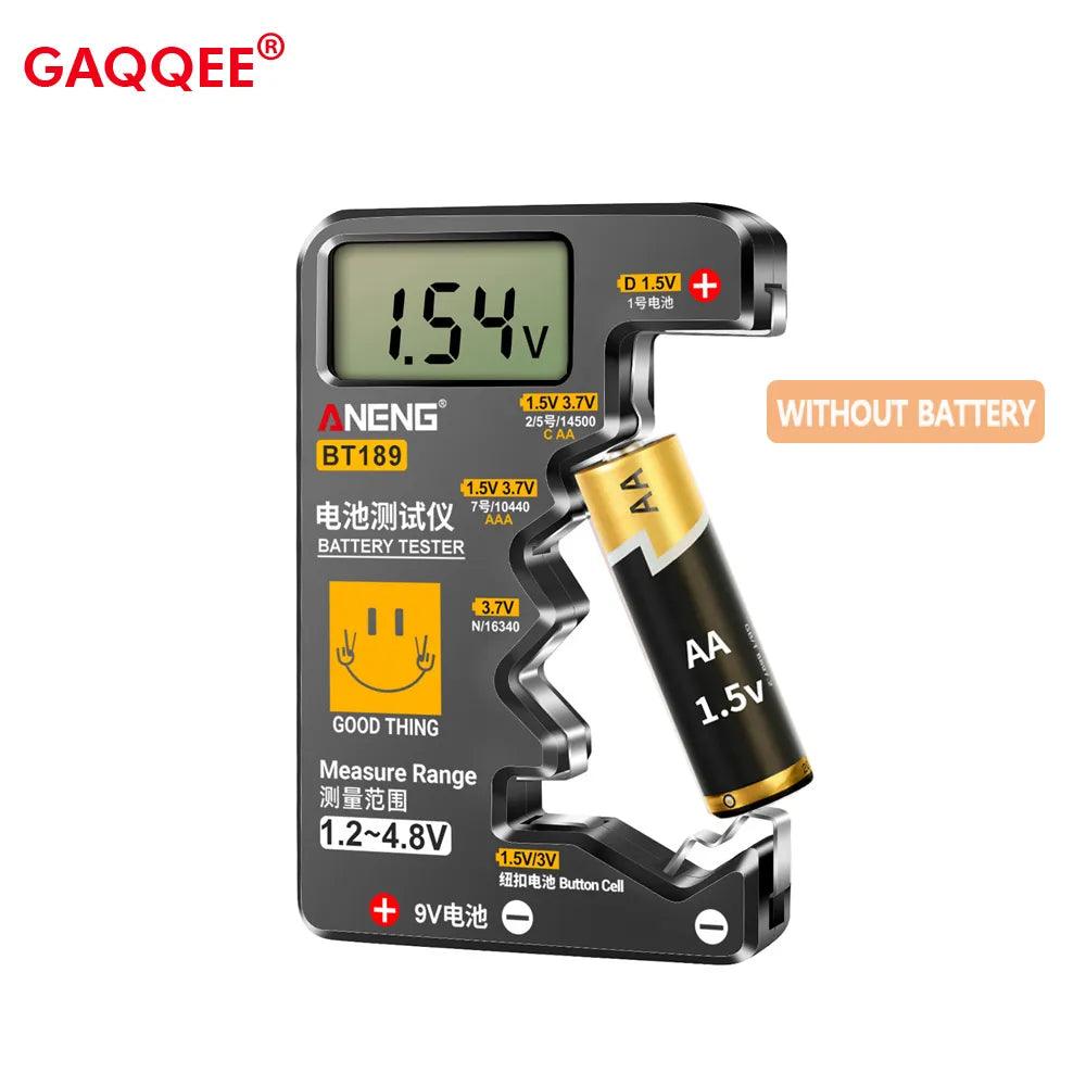 Portable LCD Battery Tester for Various Batteries  ourlum.com   