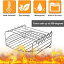 Stainless Steel Air Fryer Rack for BBQ, Bread and Grilling