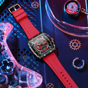 Luxury Square Quartz Chronograph Watch for Men - Waterproof Luminous Timepiece  ourlum.com   