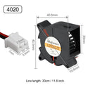 DC Cooling Fan Blower for 3D Printers: High Performance Cooling Solution  ourlum.com 40x40x20 Turbo Fan 24V 