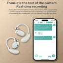 150 Languages Smart Translation Bluetooth 5.4 Headset Earbuds