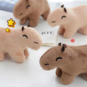 Capybara Plush Toy Keychain Bag Charm Stylish Animal Accessory