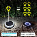 Super Bright Solar Pathway Light Illuminate Garden Waterproof Lamp