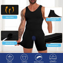 Men's Slimming Compression Bodysuit - Ultimate Body Shaper & Tummy Control Underwear