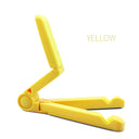 EMTRA Universal Tablet Stand: Adjustable Holder for iPad Air Pro - Multi-Angle Foldable Stand  ourlum.com yellow  