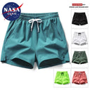 NASA GISS Summer Hot Selling Sports Shorts With Zippered Pockets