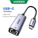 USB Ethernet Adapter: Fast Network Connection for Laptop & Switch  ourlum.com USB-C Space Gray israel 