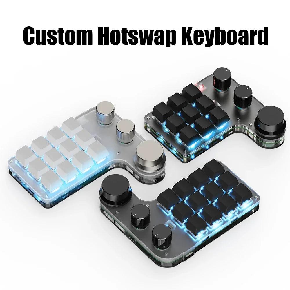 Enhance Workflow with Custom RGB Mechanical Keyboard  ourlum.com   