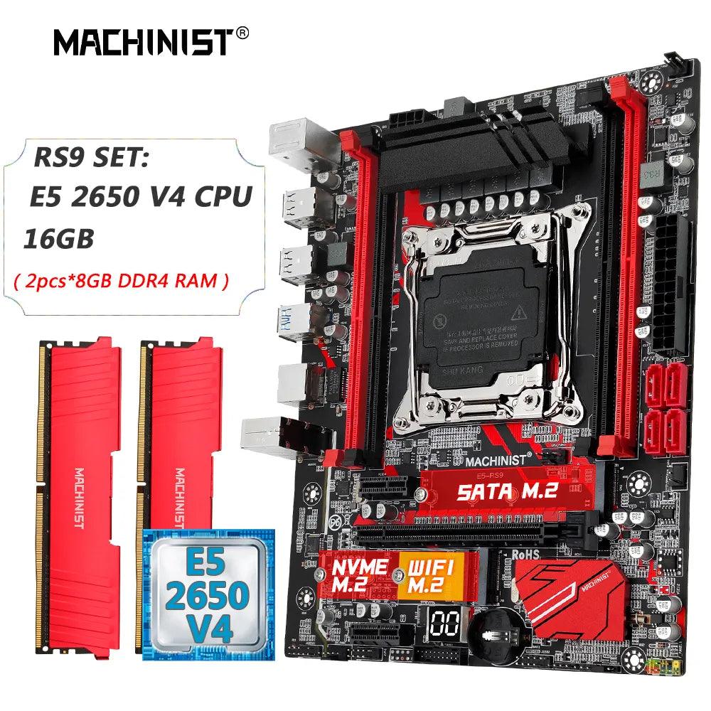 MACHINIST X99 Gaming Motherboard Bundle: Ultimate Performance & Connectivity  ourlum.com United State Motherboards 